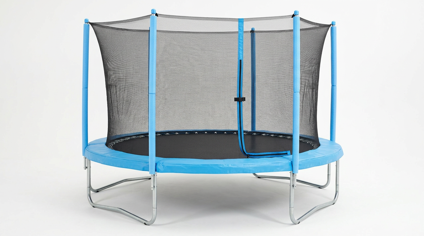 4.5 ft outdoor Fisher-Price trampoline with full safety net